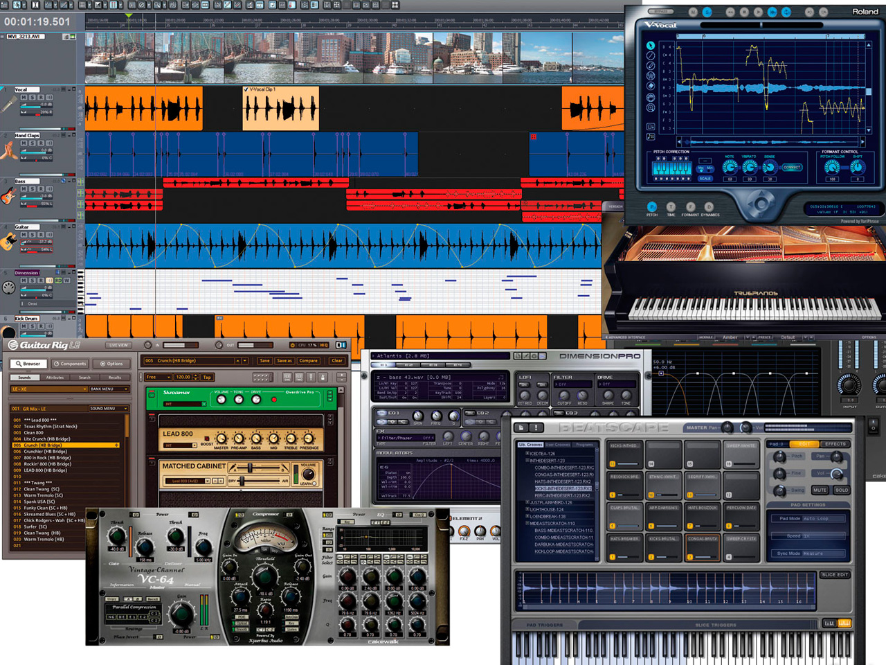 Imagen Sonar - Instrumentos Virtuales y Efectos